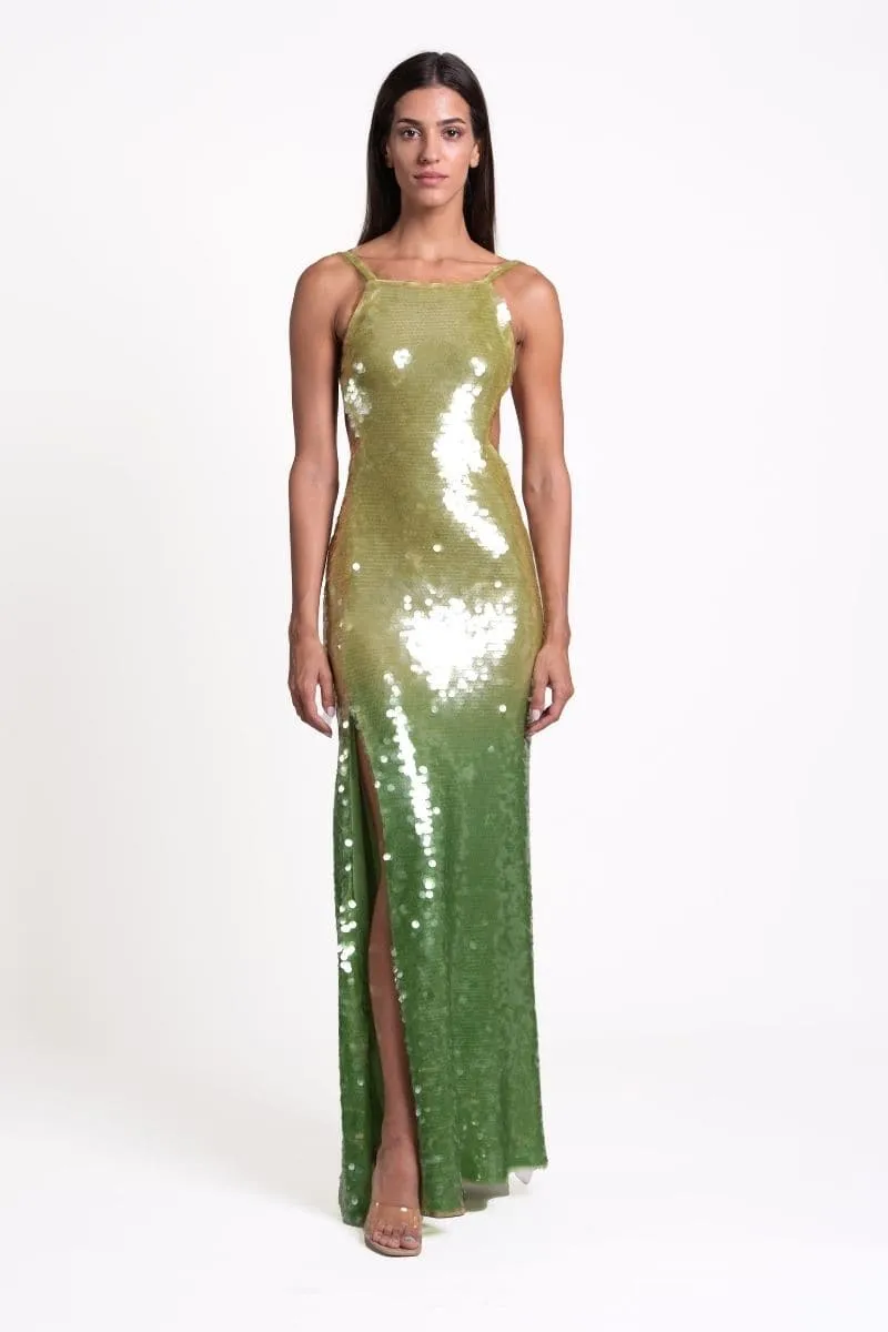 ADELLA SEQUIN MAXI DRESS