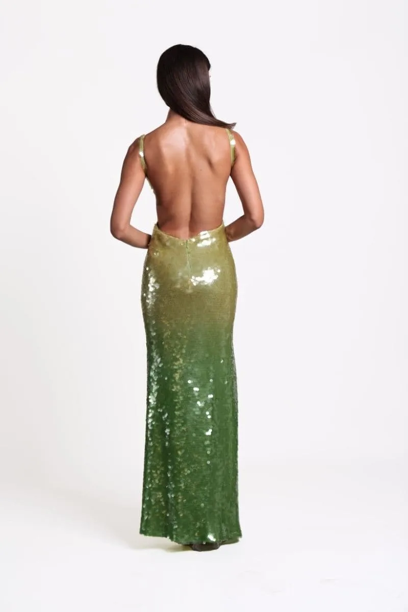 ADELLA SEQUIN MAXI DRESS