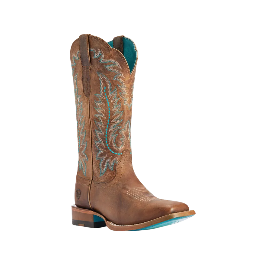 Ariat Women's Frontier Tilly Western Rodeo Tan Boot