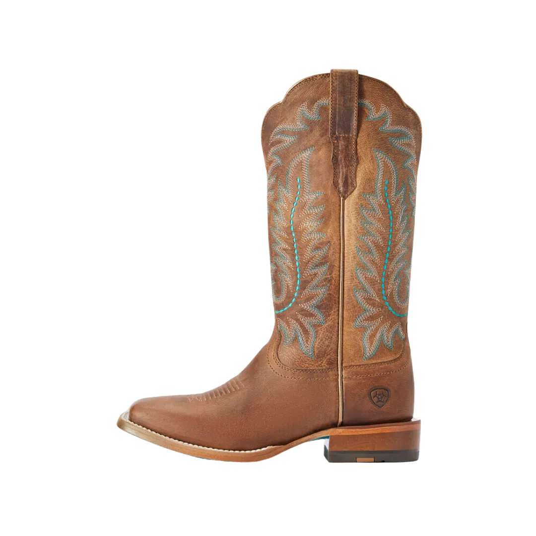 Ariat Women's Frontier Tilly Western Rodeo Tan Boot