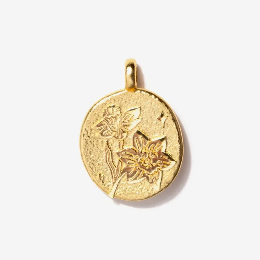 Birth Flower Charm