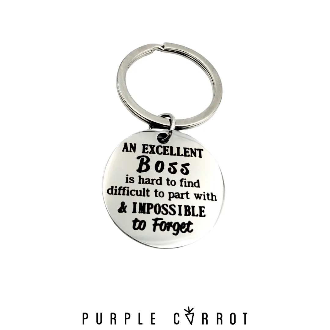 Boss Appreciation Keychain