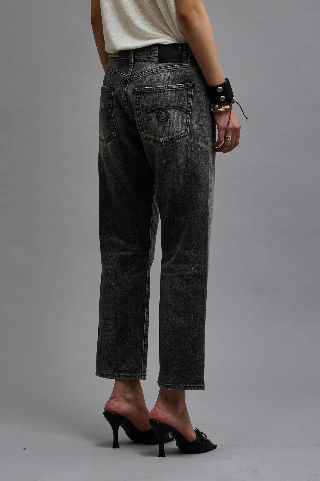 BOYFRIEND JEAN - VINTAGE GREY