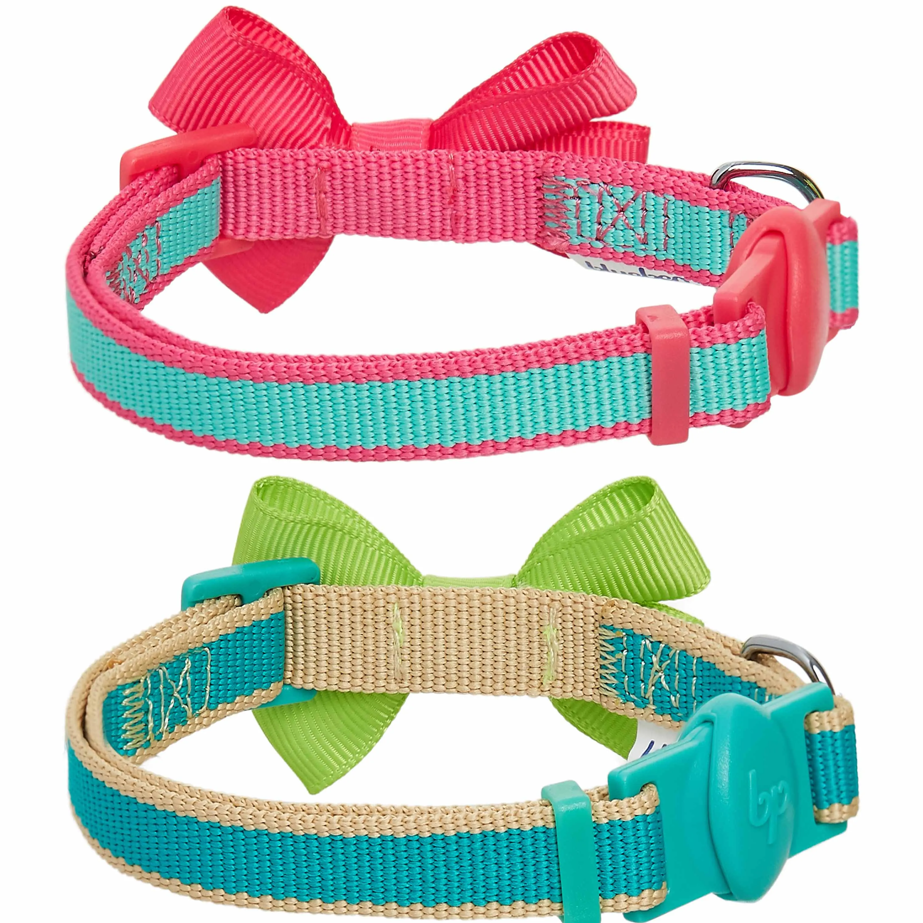 Classic Solid Cat Collar, 2 Pack