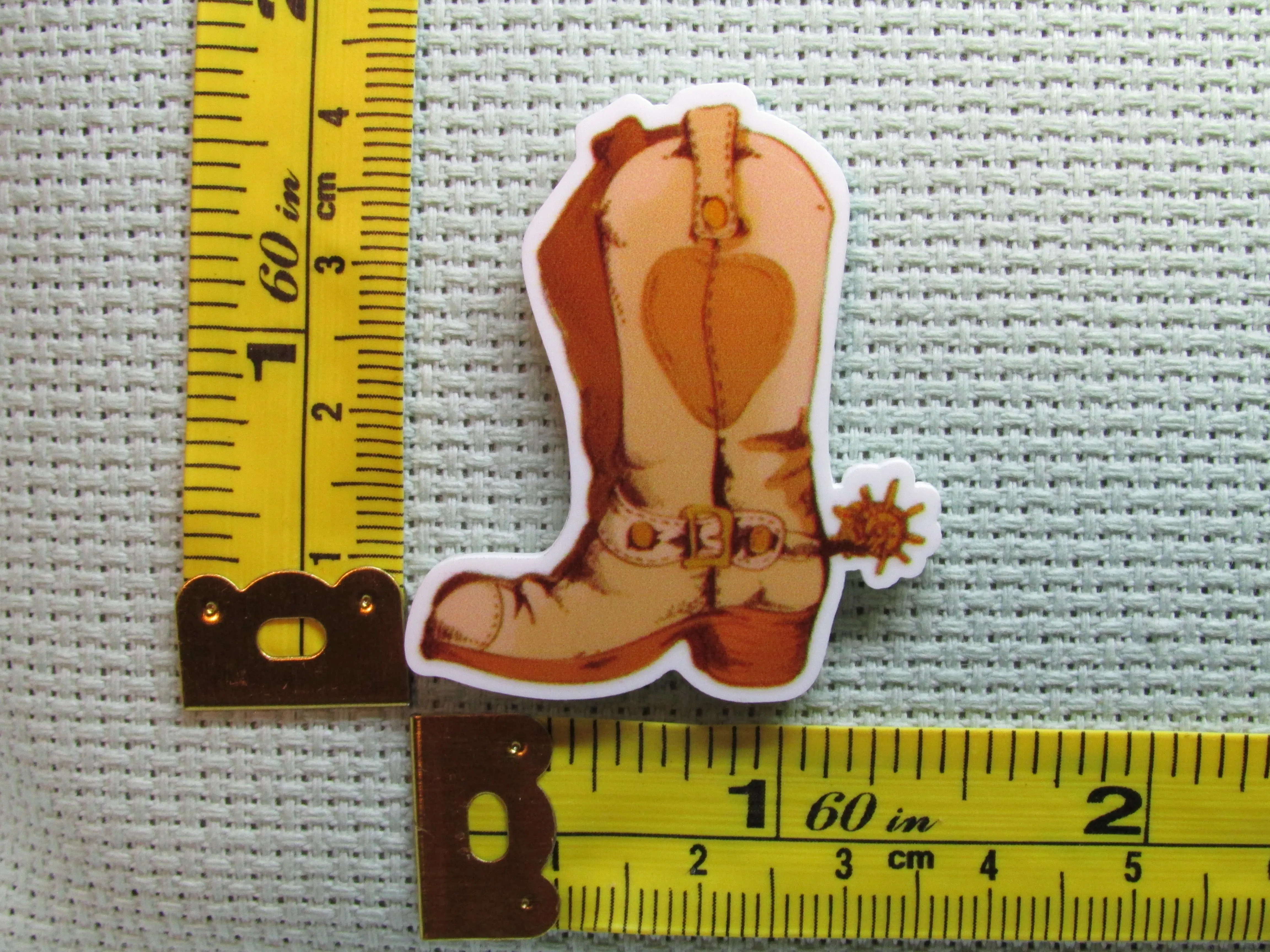 Cowboy Boot Needle Minder, Cover Minder, Magnet