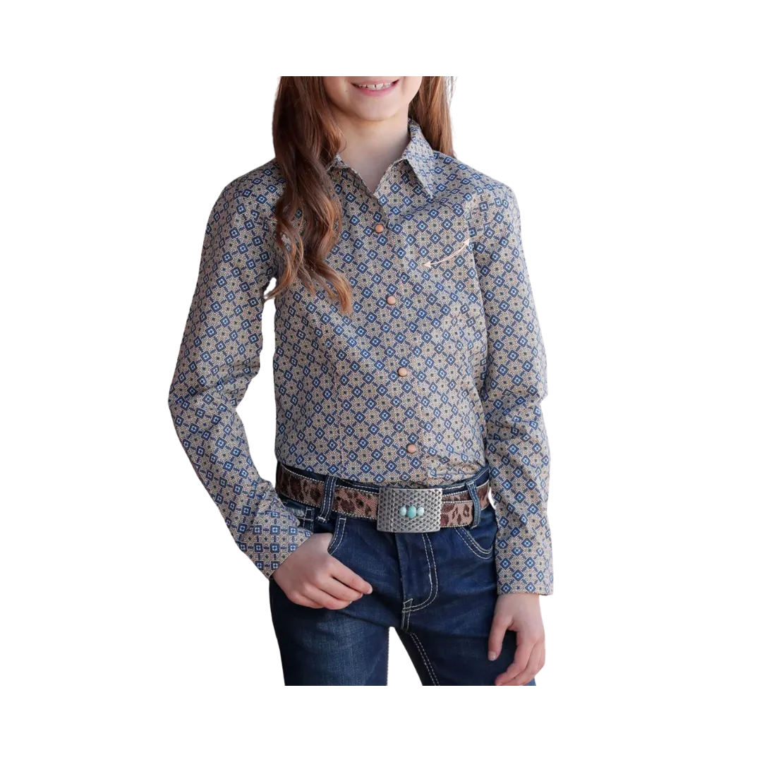 Cruel Girl Kid's Western Snap Shirt