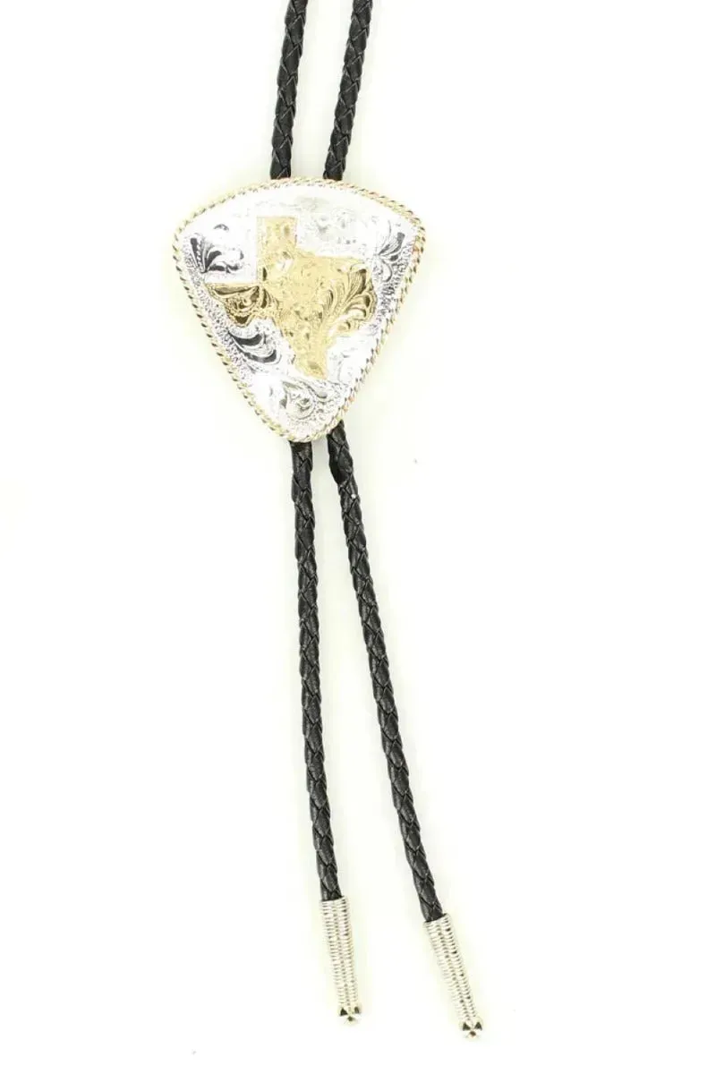 Crumrine Western Elegance - Sterling Silver Plated Bolo Tie