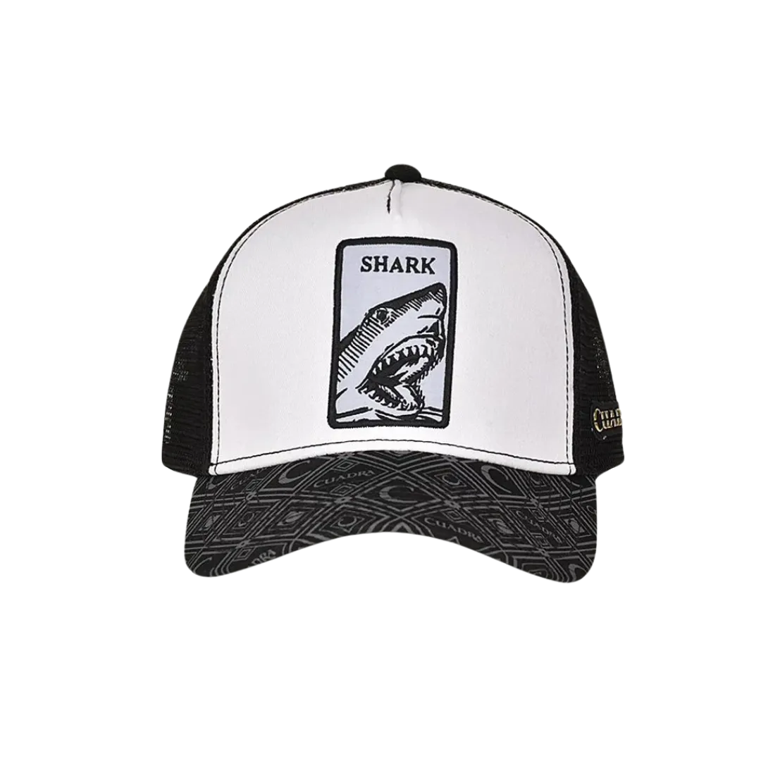 Cuadra Men’s Shark Patch Black Cap