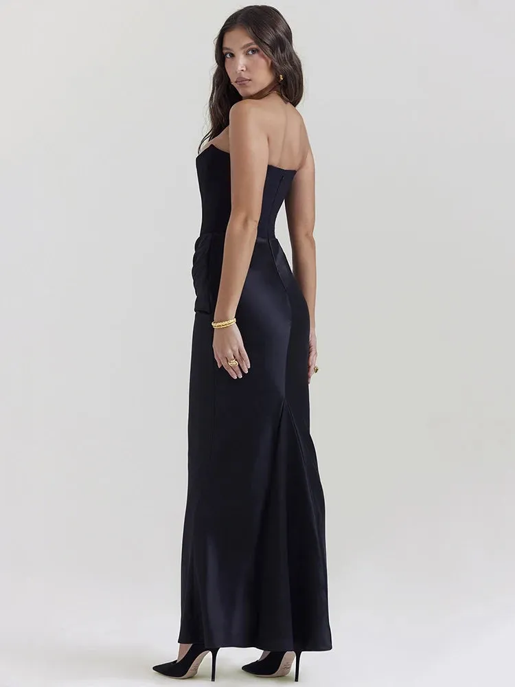 DressBetty - 2024 Sexy Off-shoulder Backless Club Party Maxi Dress