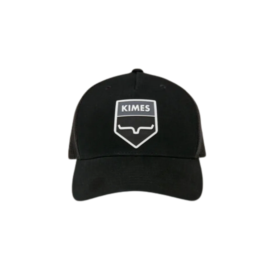 Kimes Ranch Men's Wedge Trucker Black Hat