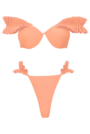 Mulan Multi-Way Bikini | Peach