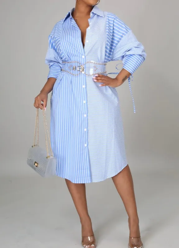 “Noelle” Shirtdress