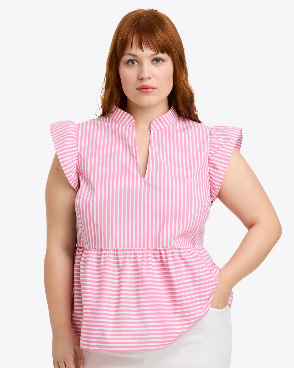 Penelope Top in Crisp Cotton