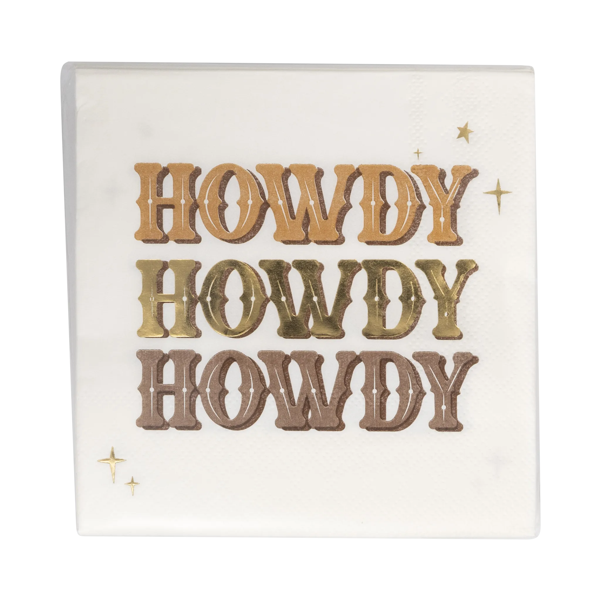 PLCTS39 - Cowboy Howdy Paper Napkin