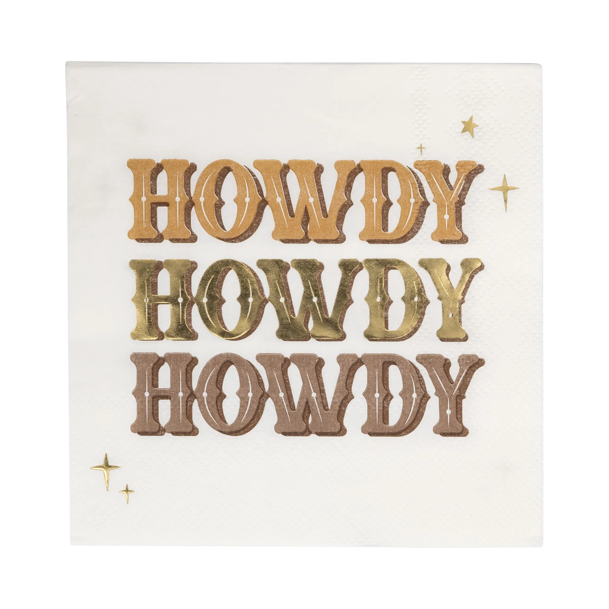 PLCTS39 - Cowboy Howdy Paper Napkin