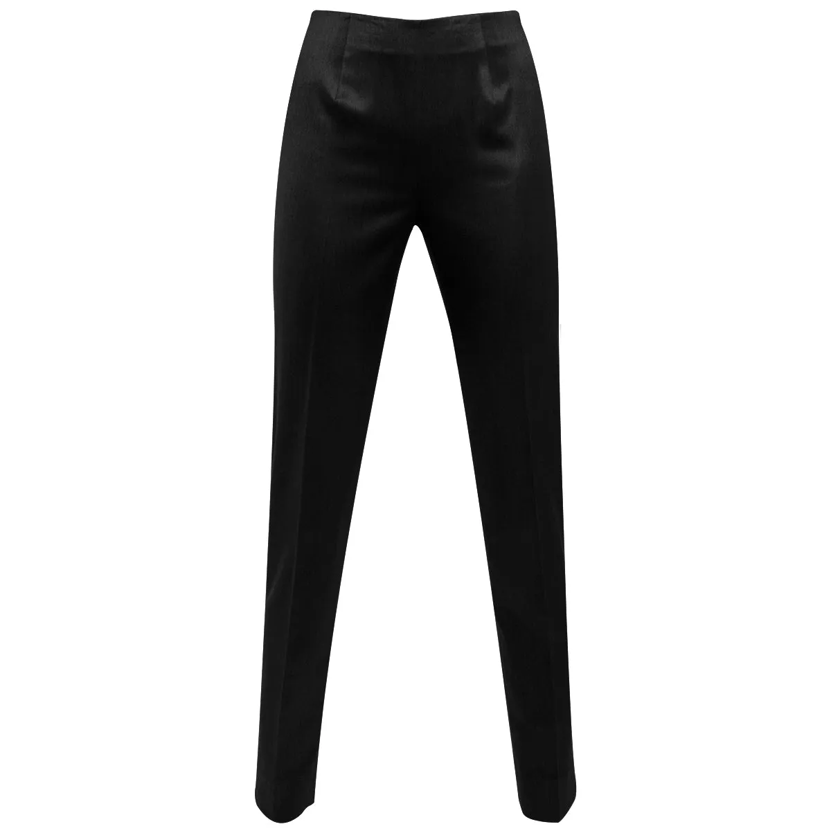 Silk / Wool Classic Side Zip Pant