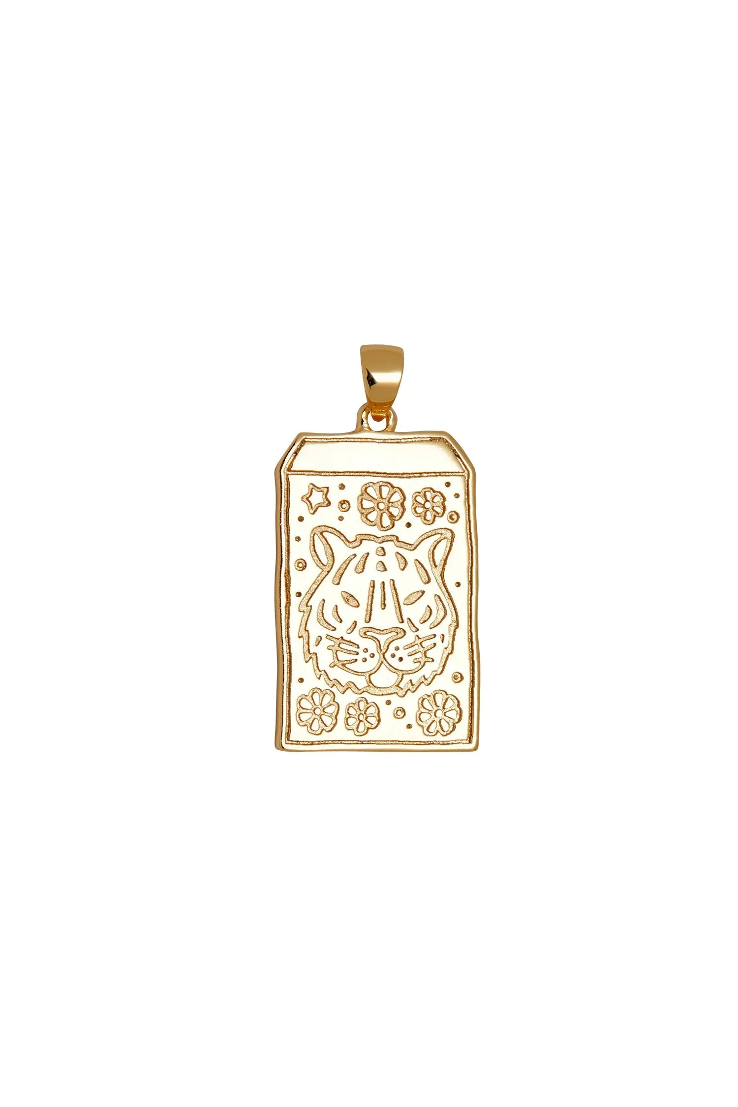 Tiger Chinese Zodiac Pendant