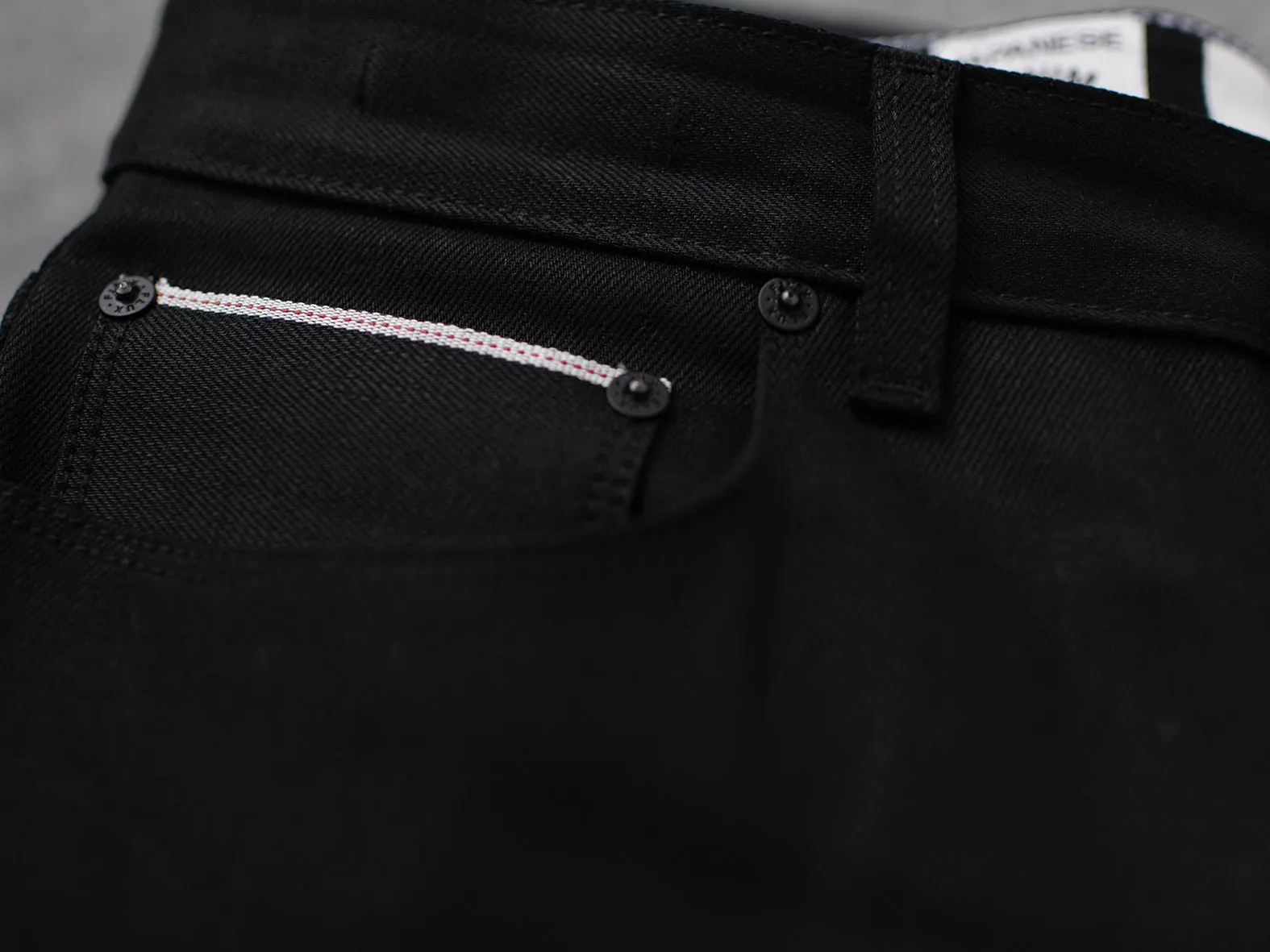 UNION SELVEDGE - MELBOURNE BLACK